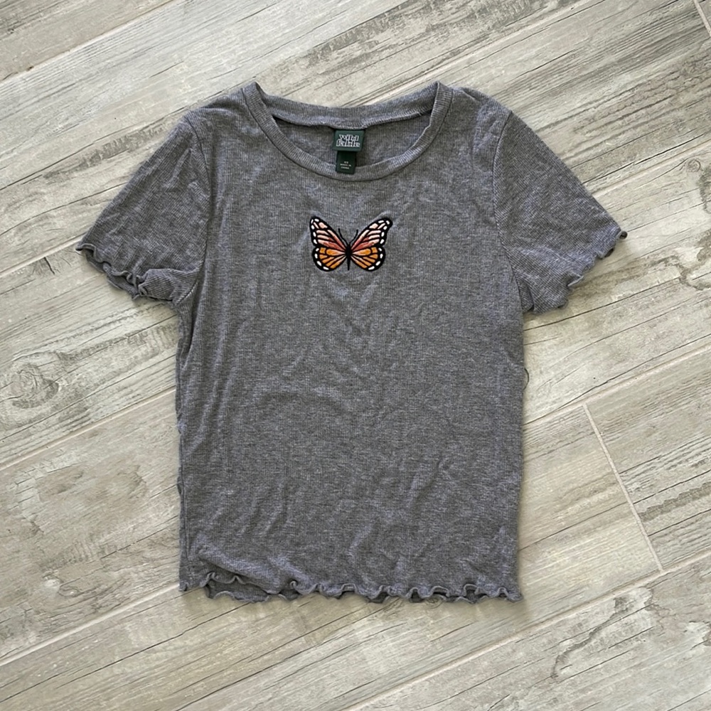 Wild Fable Butterfly Crop